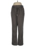 Tribal Checkered-gingham Multi Color Black Casual Pants Size M - photo 1