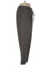 Tribal Checkered-gingham Multi Color Black Casual Pants Size M - photo 4