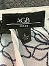 AGB 100% Polyester Tie-dye White Casual Dress Size L - photo 7