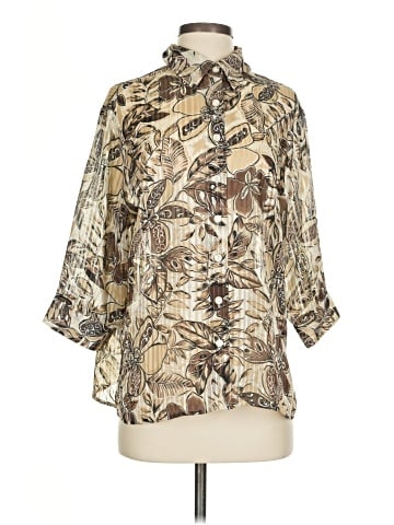 BonWorth 3/4 Sleeve Blouse (view 1)