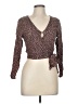 O'Neill 100% Viscose Brown Long Sleeve Blouse Size M - photo 1