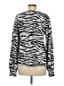 Social Standard by Sanctuary Animal Print Silver Pullover Sweater Size M - photo 2