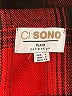 Ci Sono Plaid Red Long Sleeve Button-Down Shirt Size S - photo 7