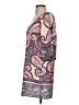 Glam 100% Polyester Paisley Purple Casual Dress Size S - photo 5