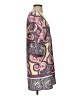 Glam 100% Polyester Paisley Purple Casual Dress Size S - photo 4