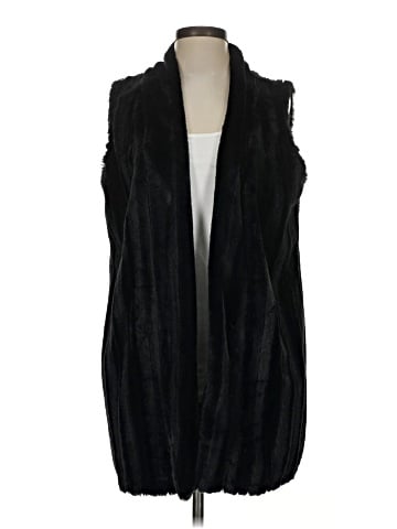 Travel Elements Faux Fur Vest (view 1)