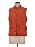 New Directions 100% Polyester Orange Vest Size M - photo 1