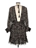 Lovestitch 100% Polyester Animal Print Brown Casual Dress Size M - photo 2