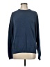 Arrow 100% Cotton Solid Blue Pullover Sweater Size M - photo 1