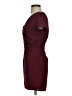 Assorted Brands 100% Polyester Solid Burgundy Casual Dress Size XS - photo 5