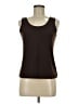 Chico's Brown Sleeveless T-Shirt Size Med (1) - photo 1