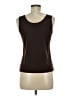 Chico's Brown Sleeveless T-Shirt Size Med (1) - photo 2