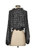 Lulus 100% Polyester Black Long Sleeve Blouse Size XS - photo 2