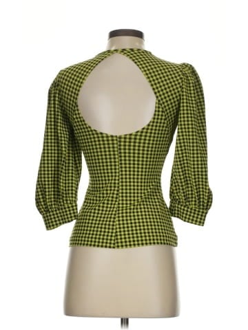 Amanda Uprichard 3/4 Sleeve Blouse (view 2)