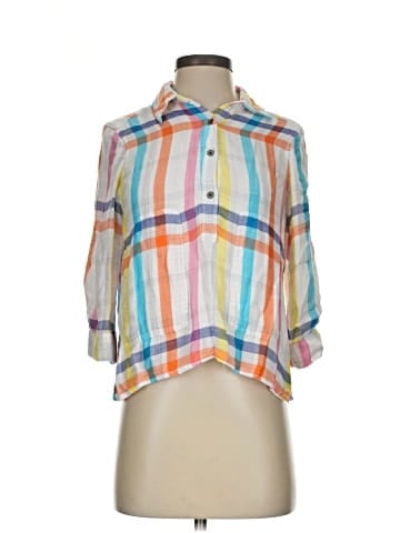 Westbound 3/4 Sleeve Button-Down Shirt (view 1)