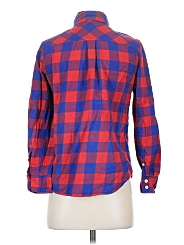 J.Crew Factory Store Long Sleeve Button-Down Shirt (view 2)