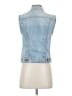 Merona Blue Denim Vest Size XS - photo 2