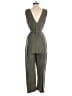 Calvin Klein Solid Green Jumpsuit Size S - photo 2