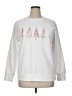 Athletic Works Graphic White Sweatshirt Size XL - photo 1