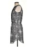 Gap 100% Polyester Paisley Gray Casual Dress Size XS - photo 5