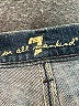7 For All Mankind Color Block Blue Jeans Size 27 waist - photo 6