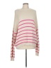 Hailey & Co. Stripes Pink Pullover Sweater Size M - photo 1