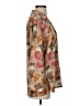 Assorted Brands Floral Brown Long Sleeve Blouse Size S - photo 4