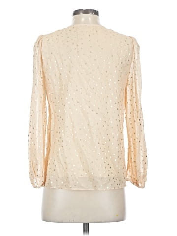 GOELIA 3/4 Sleeve Silk Top (view 2)