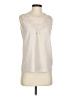 Shein Ivory Sleeveless Blouse Size 4 - photo 1