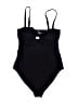 Old Navy Solid Black One Piece Swimsuit Size L - photo 2