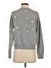Marled Stars Gray Pullover Sweater Size S - photo 2