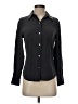 Express Black Long Sleeve Silk Top Size 1 - 2 - photo 1
