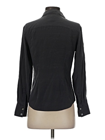 Express Long Sleeve Silk Top (view 2)