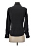 Express Black Long Sleeve Silk Top Size 1 - 2 - photo 2