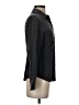 Express Black Long Sleeve Silk Top Size 1 - 2 - photo 4