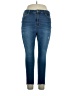 Old Navy Solid Blue Jeans Size 16 - photo 1