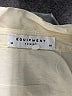 Equipment Ivory Long Sleeve Blouse Size M - photo 6
