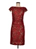 Kay Unger Paisley Red Cocktail Dress Size 8 - photo 1
