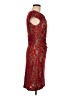 Kay Unger Paisley Red Cocktail Dress Size 8 - photo 4