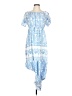 Shein Paisley Blue Casual Dress Size L - photo 1