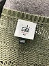 CAbi Stripes Green Pullover Sweater Size XS - photo 6