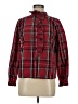 J.Crew 100% Cotton Plaid Red Long Sleeve Blouse Size 6 - photo 1