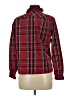 J.Crew 100% Cotton Plaid Red Long Sleeve Blouse Size 6 - photo 2