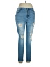 Shein Hearts Blue Jeans Size XL - photo 1