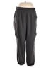 Apana Solid Gray Casual Pants Size XL - photo 1