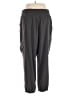 Apana Solid Gray Casual Pants Size XL - photo 2