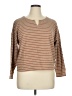 Haven Well Within 100% Cotton Brown Pullover Sweater Size XL - photo 1
