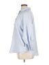 Unbranded Blue 3/4 Sleeve Button-Down Shirt Size XL - photo 5