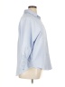Unbranded Blue 3/4 Sleeve Button-Down Shirt Size XL - photo 4