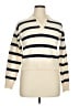 Unbranded Stripes Ivory Pullover Sweater Size XL - photo 1